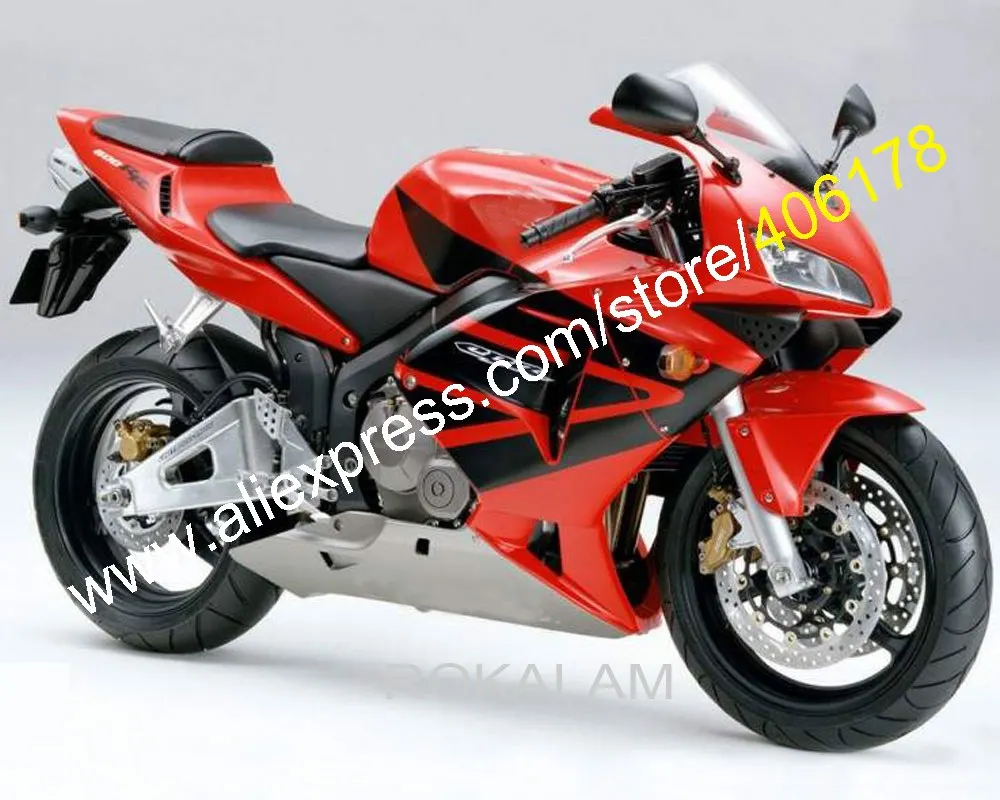

Обвес для Honda CBR600RR F5 2003 2004 CBR600 RR 03 04 CBR600RR, многоцветный обтекатель кузова (литье под давлением)