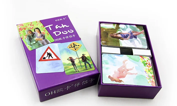 TanDoo companion partner Card OH CARD Psychology Cards Board Game Funny Card Games for Party/Family