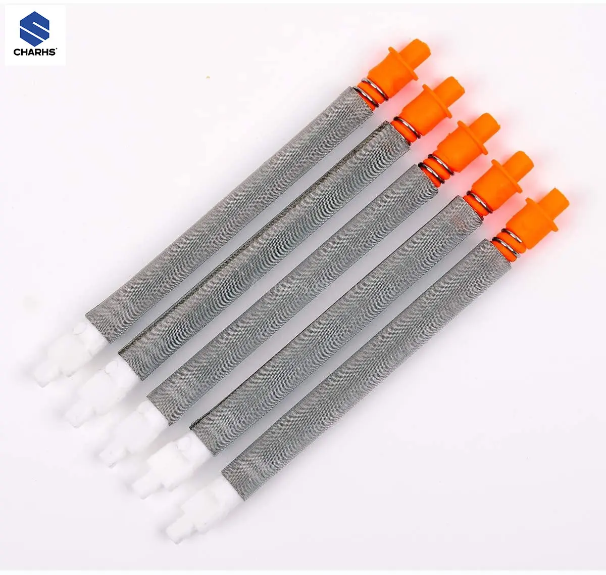 5 PCS 218133 Latex Gun Filter 100 Mesh for Airless Paint Spray Guns Magnum SG2, SG3,ST, FTx, Airless filter lenght 126mm