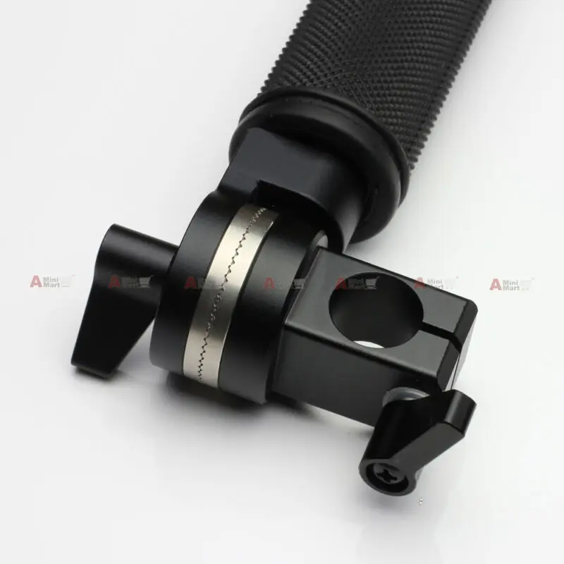 ARRI Type Rosette Lock Rod Clamp Mount fr 15mm Rod Support Rail System DSLR RIG Film Camera HDV Grip Handle Extension Arm DIY