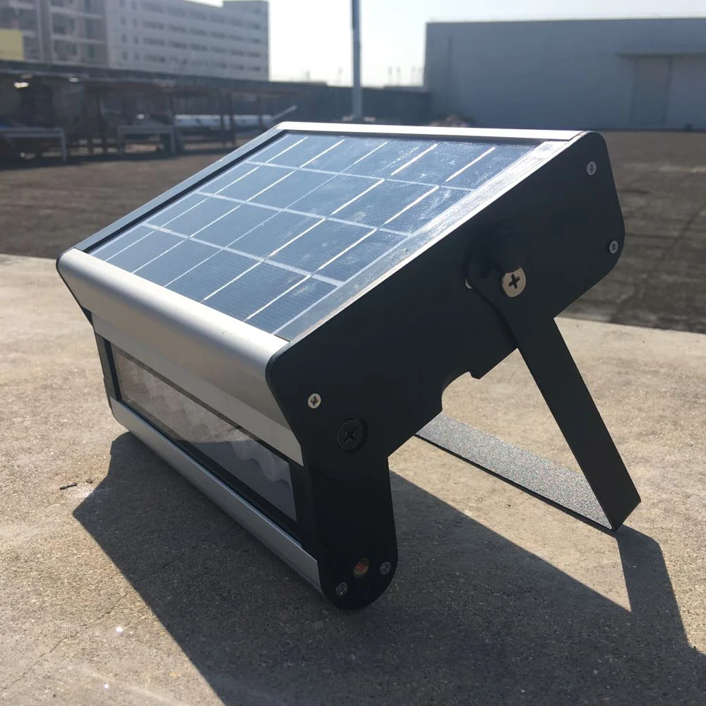 Flexible Mounted Aluminum Alloy 5W Solar LED 500lm Heavy Duty for Garden Bridge Square Ground  Street Wall Washer Flood Lighting