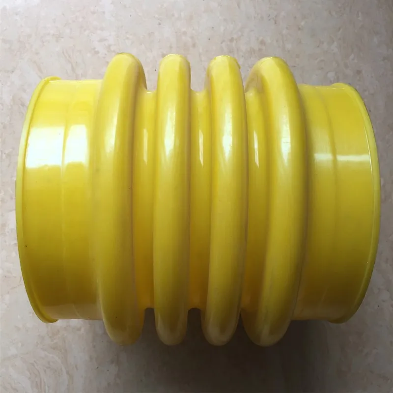 New 1Pcs Yellow Polyurethane Jumping Jack Bellows Boot 17.5cm For Wacker Rammer Compactor Tamper For Power Tools Accessories