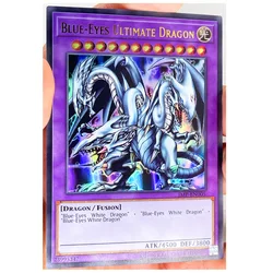 Yu Gi Oh SR Blue-Eyes Ultimate Dragon English DIY Toys Hobbies Hobby Collectibles Game Collection Anime Cards