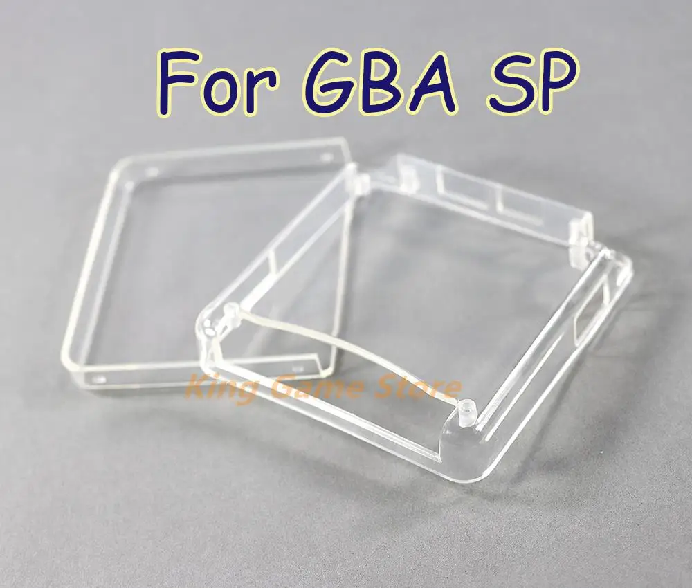 

40sets/lot TPU Cover for GBA SP Clear Protective Case Cover Shell for Game Boy GBA Sp console transparent tpu Cover