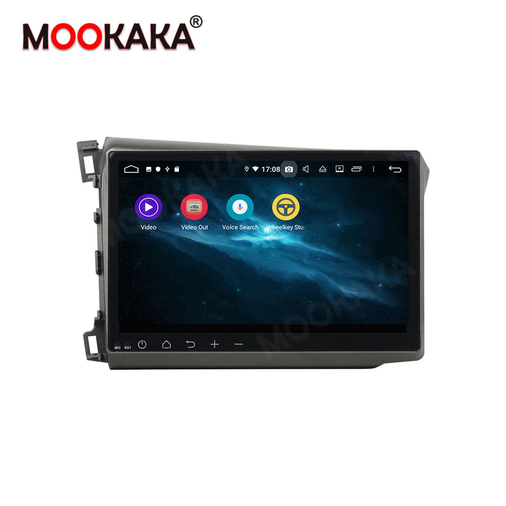 Android 13.0 Car Radio For Honda Civic 2012 2013-2015 Carplay GPS Navigation Multimedia Player Auto Head Unit Stereo Autoradio