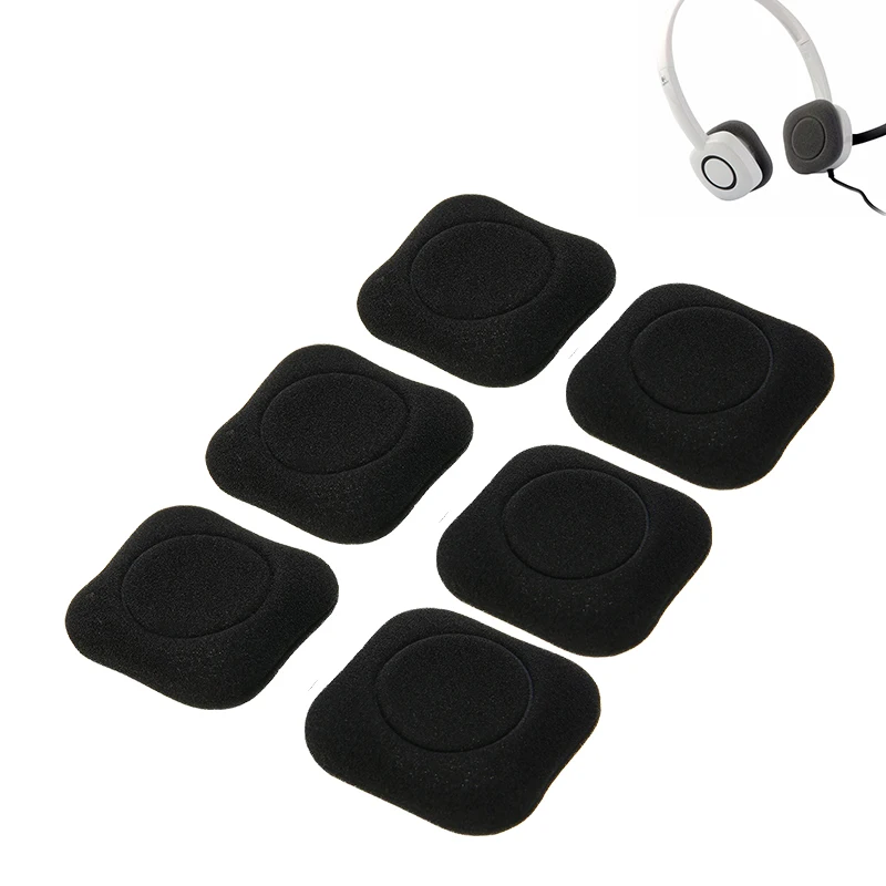 2 Pairs استبدال وسادة من اسفنج الفوم منصات غطاء ل لوجيتك H150 H130 H151 H 150 سماعة سماعات الإسفنج جزء