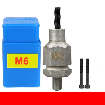 Electric Rivet Nut Gun Adapter With 3 pcs Pull Rod Riveter Riveting Head Part for Rivnut Tool Accessories M3/M4/M5/M6/M8/M10 nut