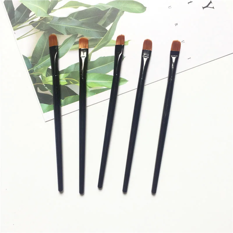 Makeup Lip Eyebrow Brush Beauty Round Makeup Brush Smudge Eye Shadow Concealer Eyebrow Brush Makeup Accessories