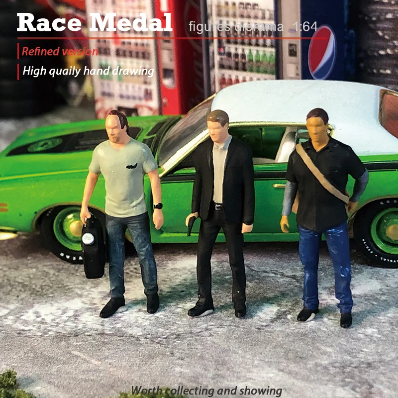 RM1:64 scale figures diorama Grand Theft Auto V GTA game 1/64 model