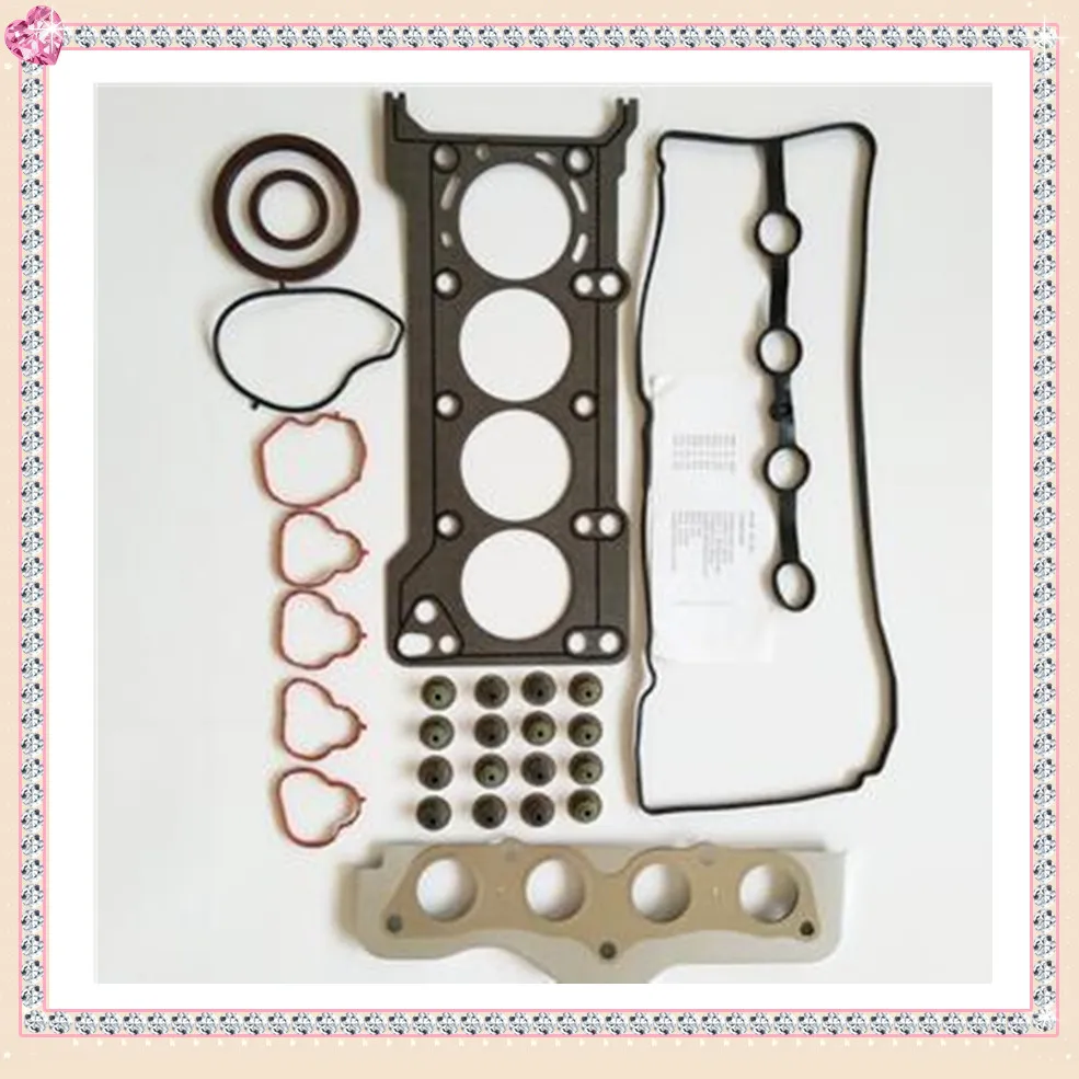 Akcesoria samochodowe 8LA4-10-271 zestaw uszczelek głowicy cylindrów silnika do Mazda 3 2004-2012 silnik 1.6, Mazda 2 2007-2011 silnik 1.5