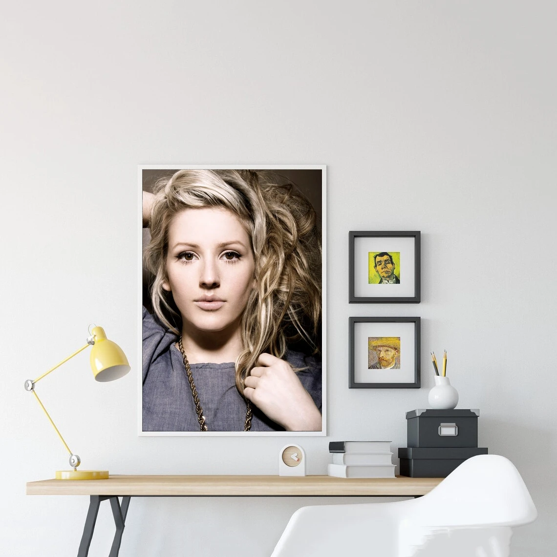 Ellie Goulding Poster Music Singer Star Rapper Art Photo Canvas Album Cover Poster Print Home Decor Wall Painting (No Frame)