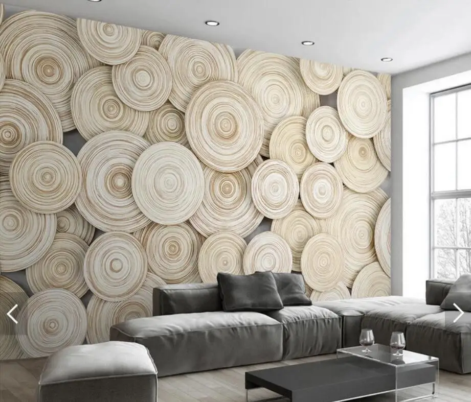 

Bacal Custom Wallpaper Murals Large Wall Painting Retro Nostalgic White Wood Panels Wood Grain Wall Mural De Parede 3D Paper