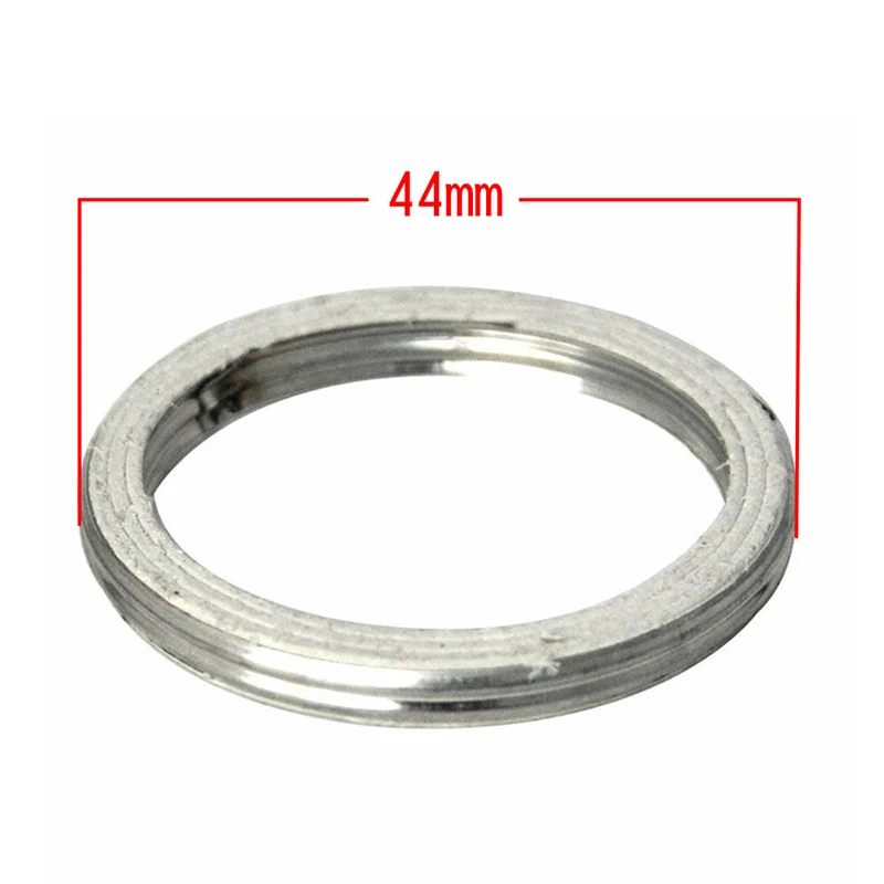 4PCs 44x36x5 Exhaust Pipe Header Gasket Ring for Honda CB750 1991-2003 CBR1100XX 1997-2003 CBF250 2004-2009 SXS700M2 M4