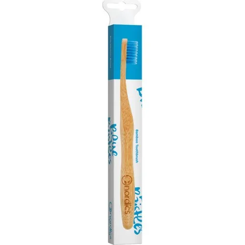 Nordics Bamboo Adult Toothbrush Blue