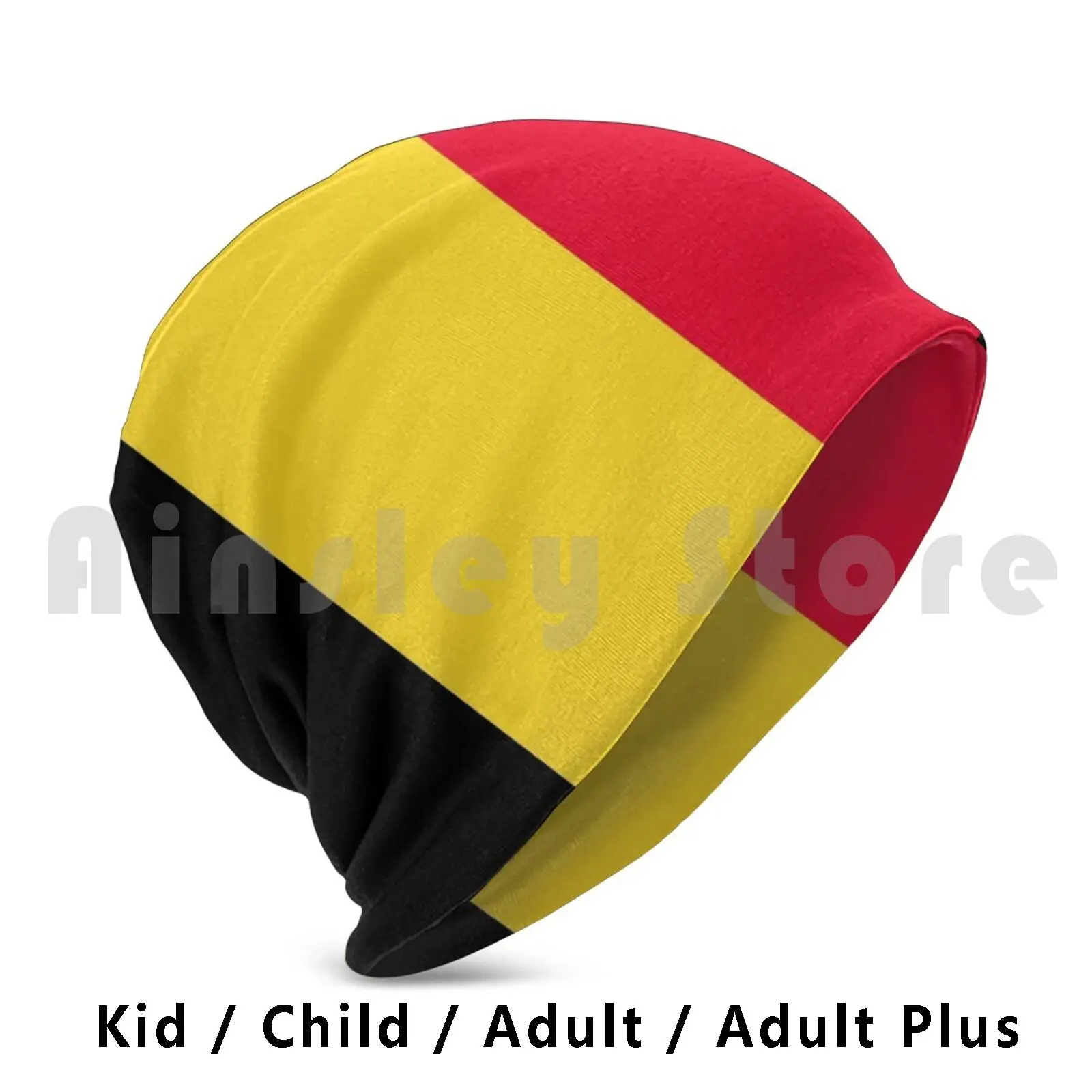 

Flag Of Belgium Beanies Knit Hat Hip Hop Belgium Belgium