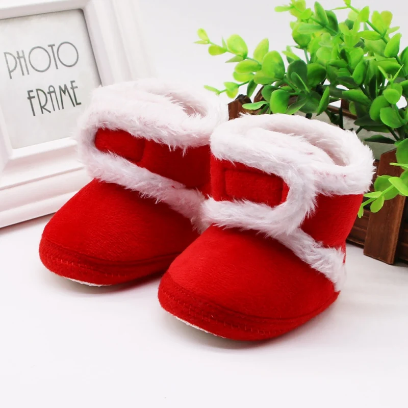 Ins Baby Boy Girls Winter Warm Shoes Infant Kids Cotton Sweaters Boots Booty Crib Babe Toddler Shoes