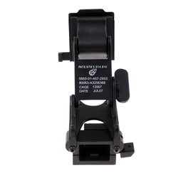 Night Vision Goggles Holder Bracket for PSV-7 PSV-14 Metal Tactical Helmet Mount fits M88 Hiking