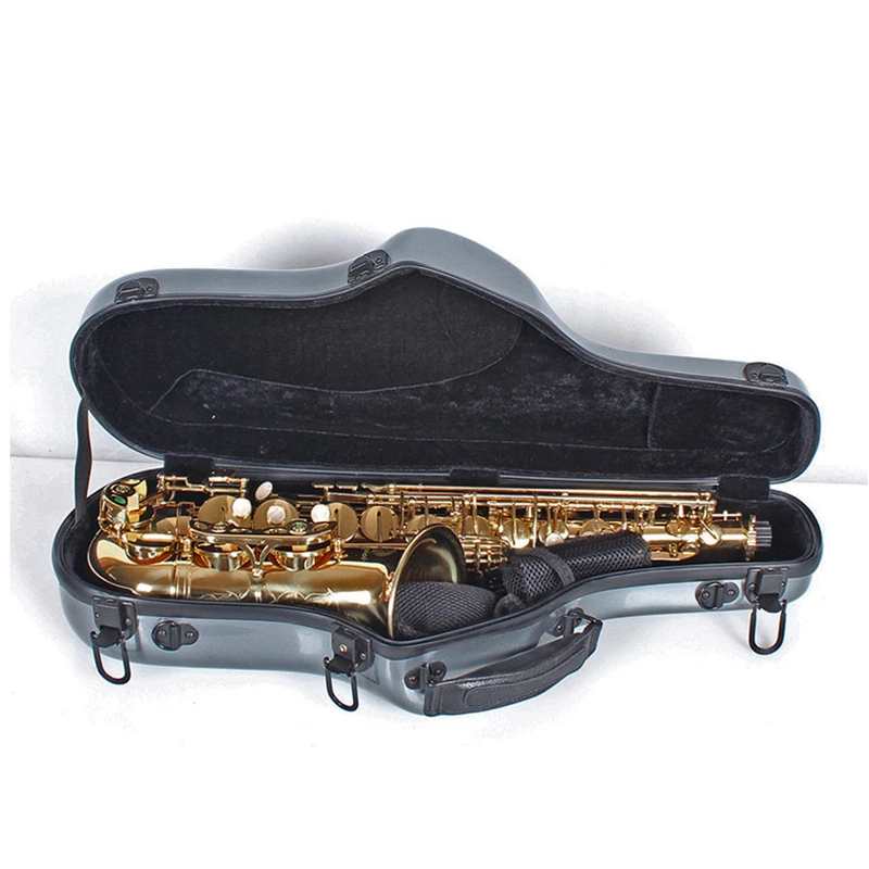 High-Grade Glass Steel Saxophone Case, Fiber Reinforced Plastic Drop, ABS Eb Alto Saxophone Bag, Saxophone Accessories