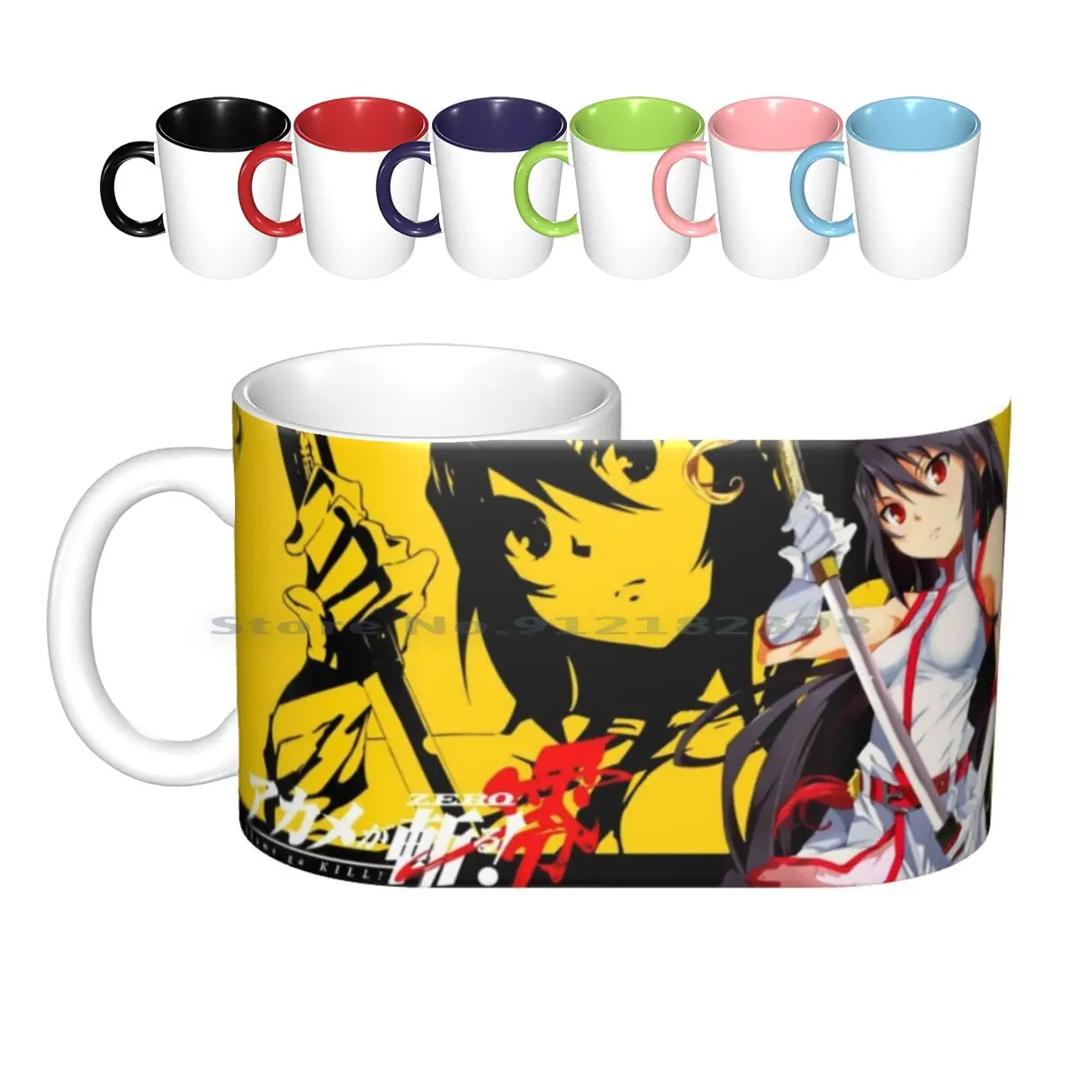 4k Akame From Akame Ga Kill! Ceramic Mugs Coffee Cups Milk Tea Mug Akame Ga Kill Akame Ga Kill Akame Ga Kill Akame Ga Kill