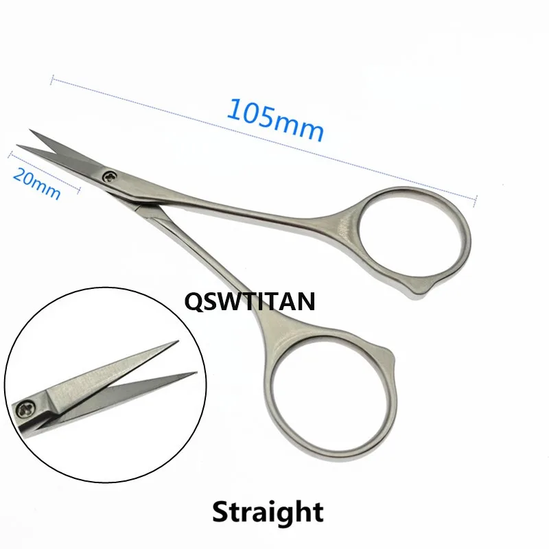 ทันตกรรม Ophthalmic Surgery กรรไกรสแตนเลสสตีลเครื่องสำอางค์ศัลยกรรมพลาสติก Double Eyelid Surgery เครื่องมือ