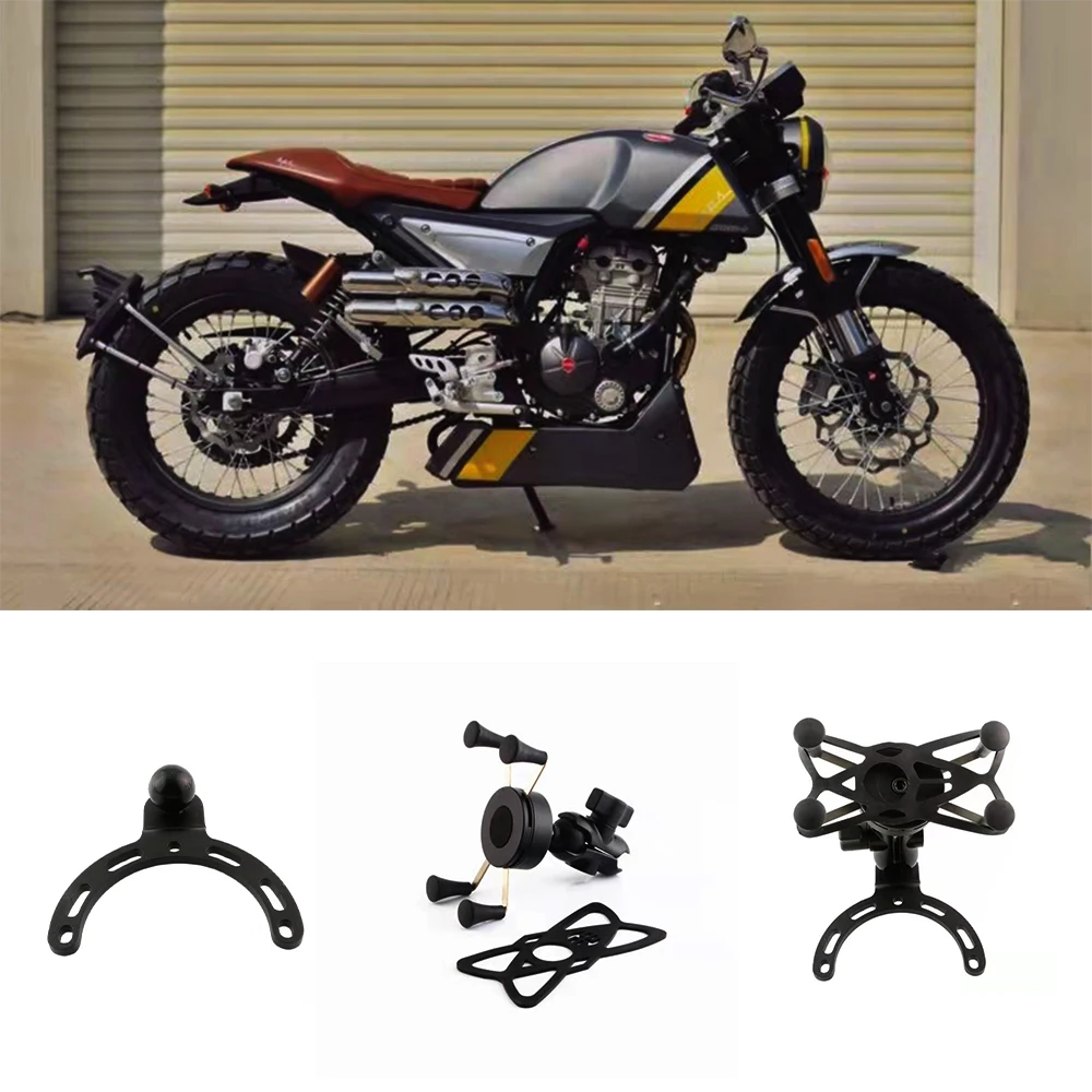 

Motorcycle Accessories GPS New Mobile Phone Bracket Navigation Bracket For FB Mondial HPS 125