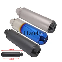 51mm Universal Motorcycle pipe exhaust Motorcycle Exhaust Pipe Muffler Stainless steel GP-project Exhaust Pipe ATV Dirt Pit Bike