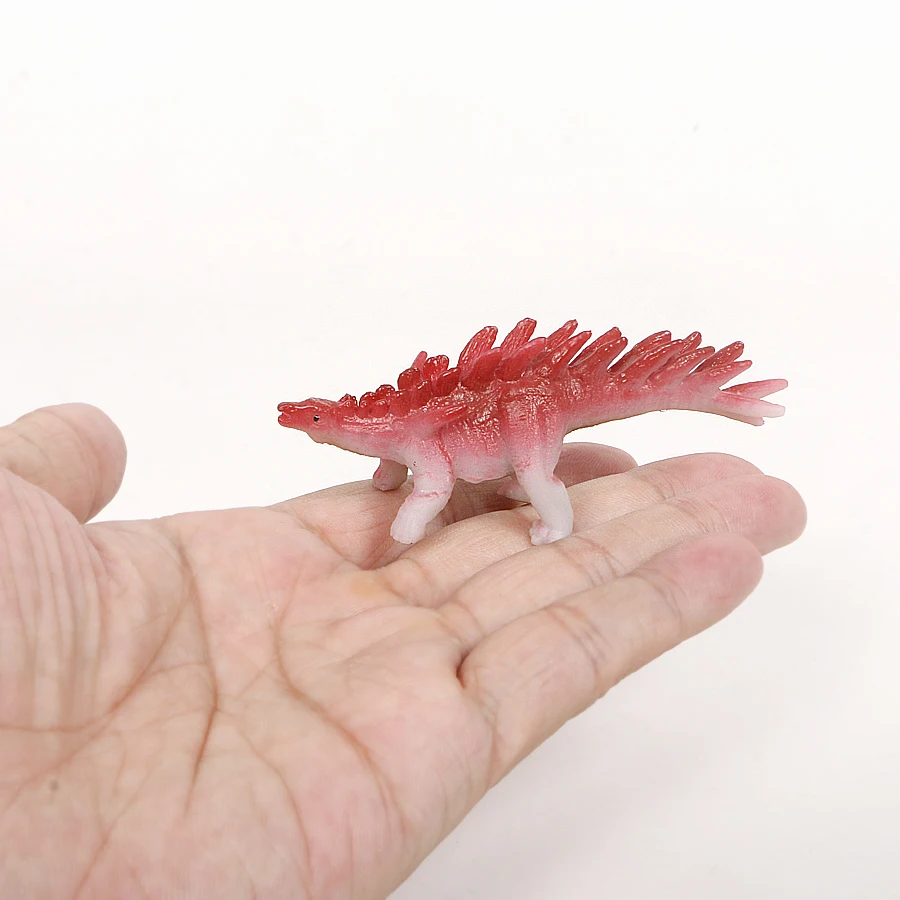 Ensemble de jeu de Mini dinosaures colorés réalistes de 12 pièces, modèles d'animaux assortis de jouets de figurines de dinosaures pour enfants