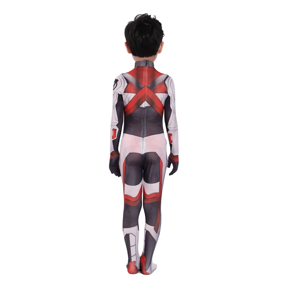 Costume Jumpsuit Uniform Iron Halloween Costume Black Widow White Quantum Space Time Travel Suits