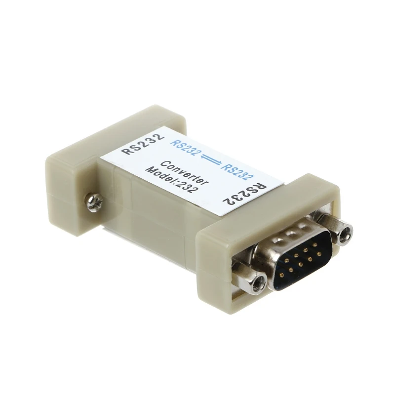 Port Powered RS232 To RS232 Serial Port Optic Electric Isolator Protect PC RS-232 Optical isolation com extension drive