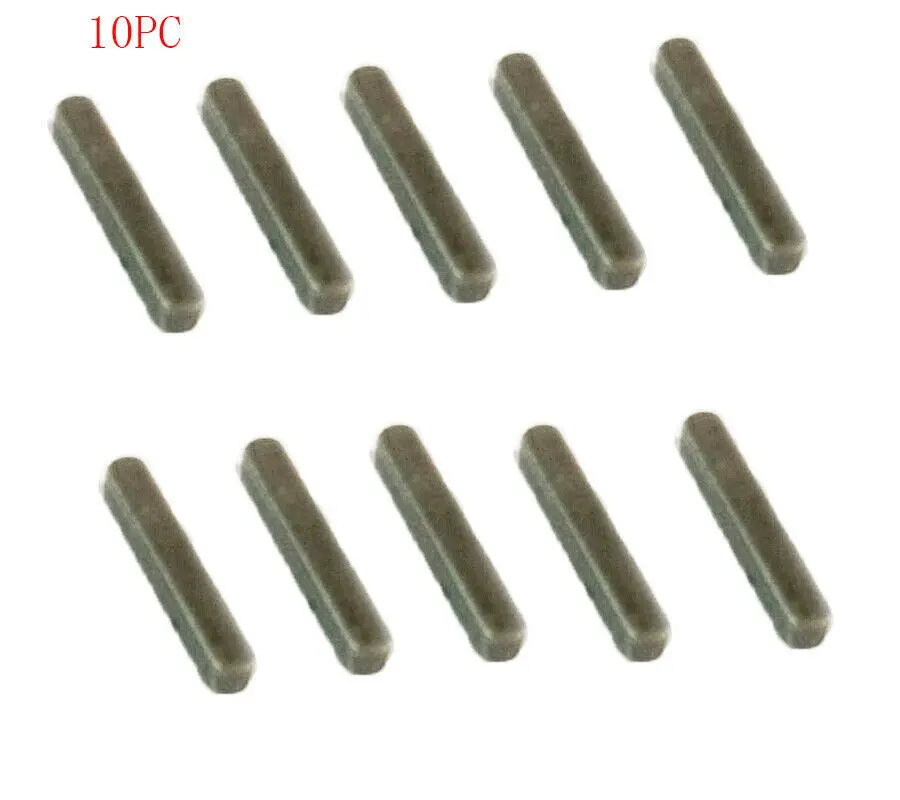 10 stks NIEUWE Molen Freesmachine J Hoofd Deel Pin 3x3x18mm Key Bar Torentje