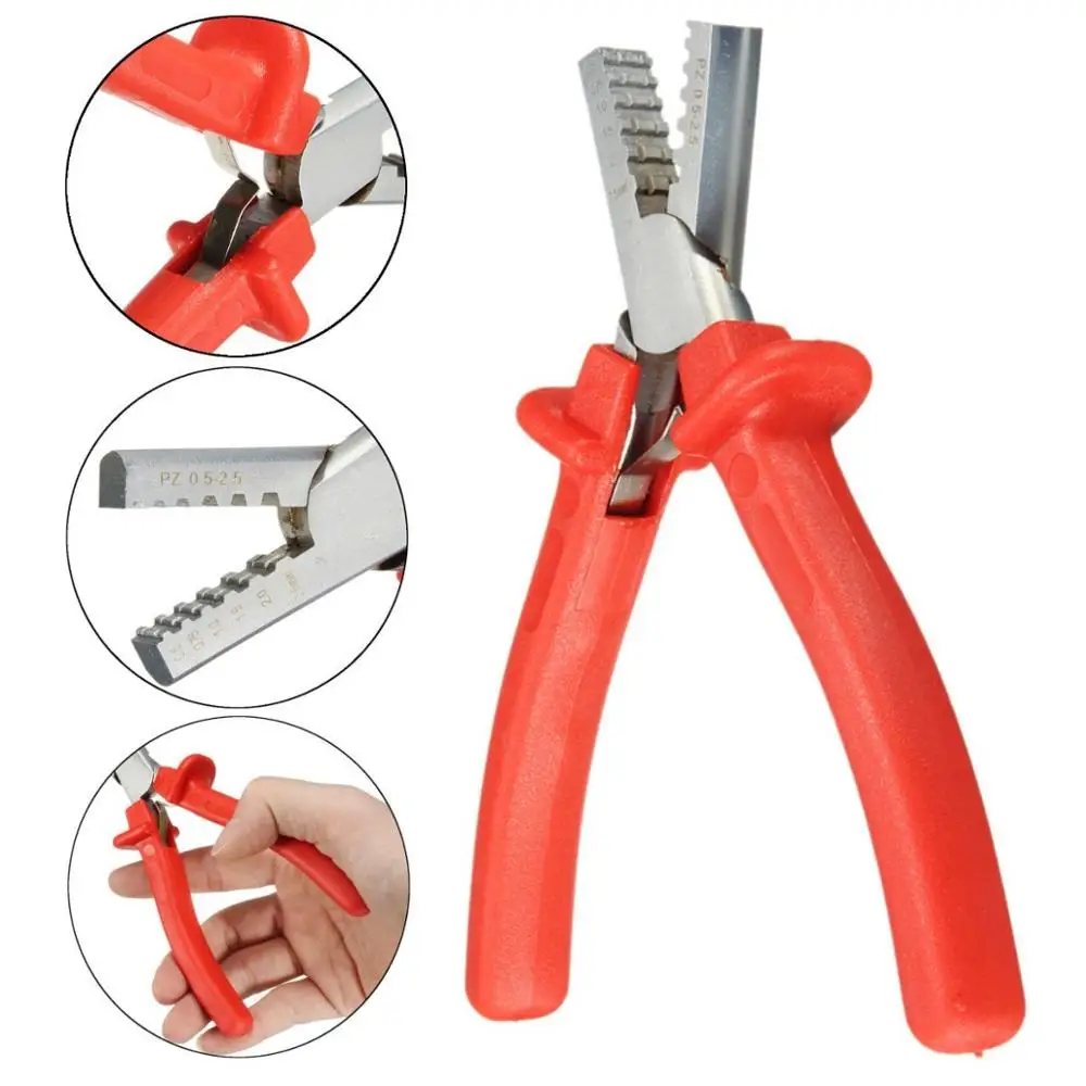 IWISS Mini puntale Crim pin g pinze PZ0.25-2.5 boccole terminali pinze e-type Pin pinze piegatore utensili manuali