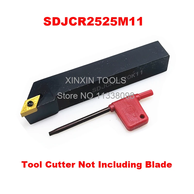 SDJCR2525M11/ SDJCL2525M11 Metal Lathe Cutting Tools Lathe Machine CNC Turning Tools External Turning Tool Holder S-Type SDJCR/L