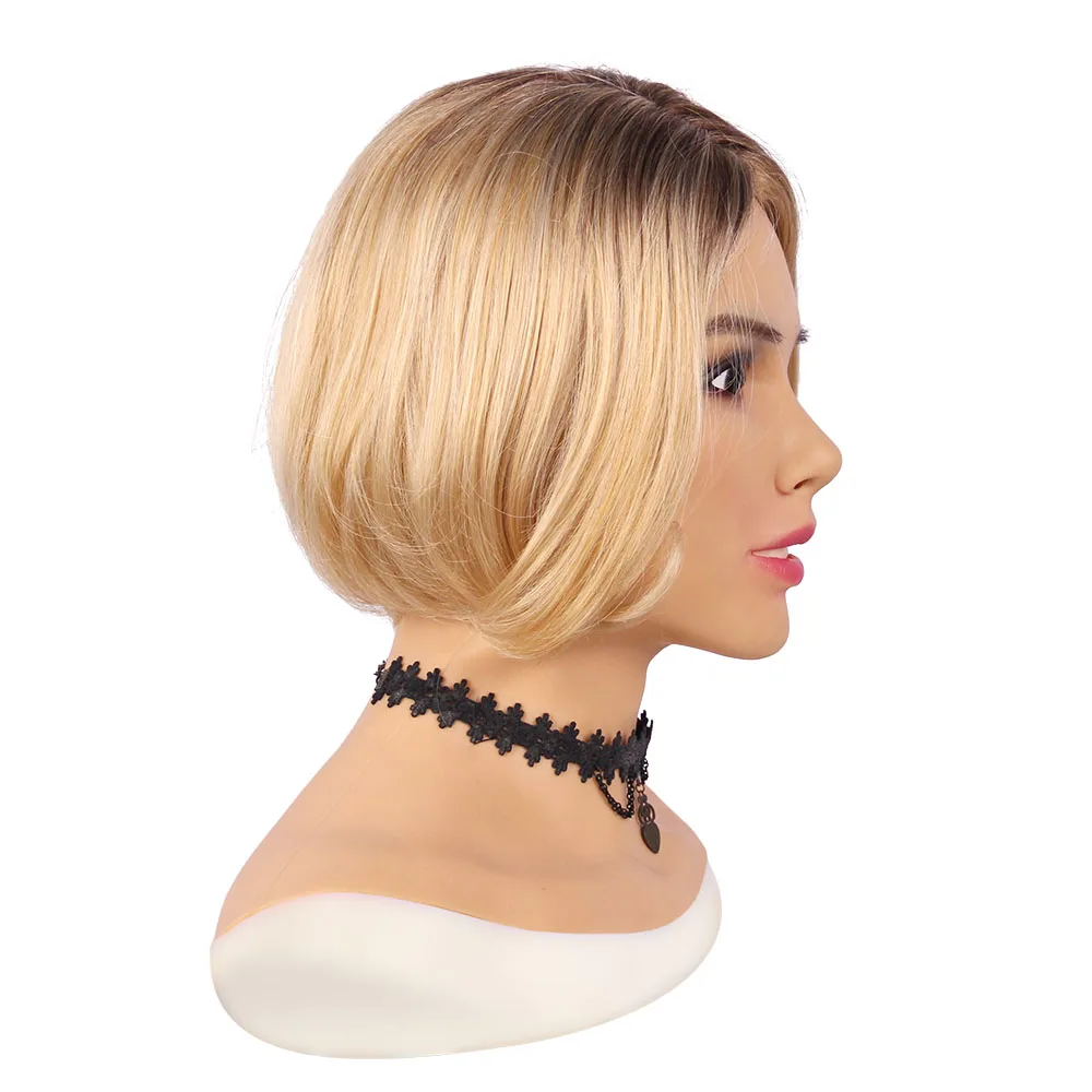 Capa de cabeça de silicone maquiagem crossdresser cosplay máscara de beleza coleção realista máscaras de silicone masculino para feminino máscara de