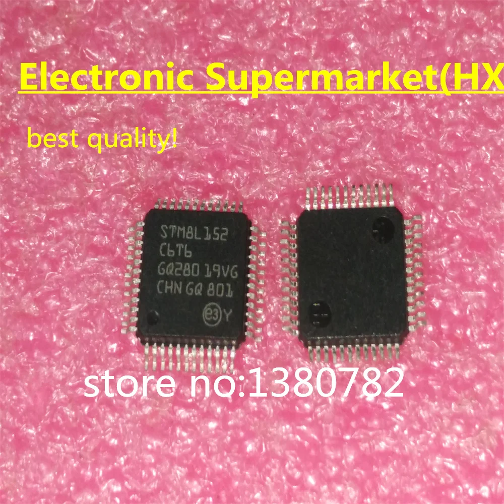 

Free Shipping 10pcs-50pcs STM8L152C6T6 LQFP-48 New original IC In stock!