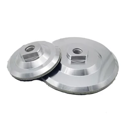 6 inch 150mm Aluminum Backer Pads Backer Holder Pad For Surface Or Straight Edge Polishing For Polishing Pad