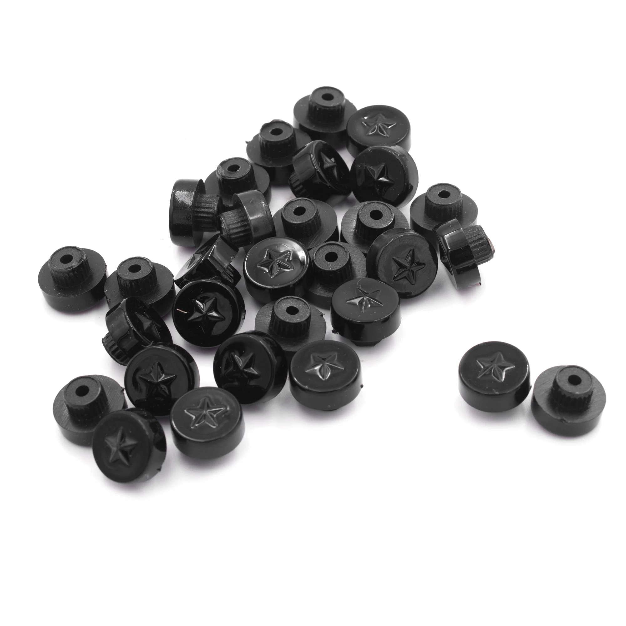 125pcs 13mm Wheel Nuts Bolts For Car Rim Lip Decoration Replacement  Rivets Auto Exterior Universal Part