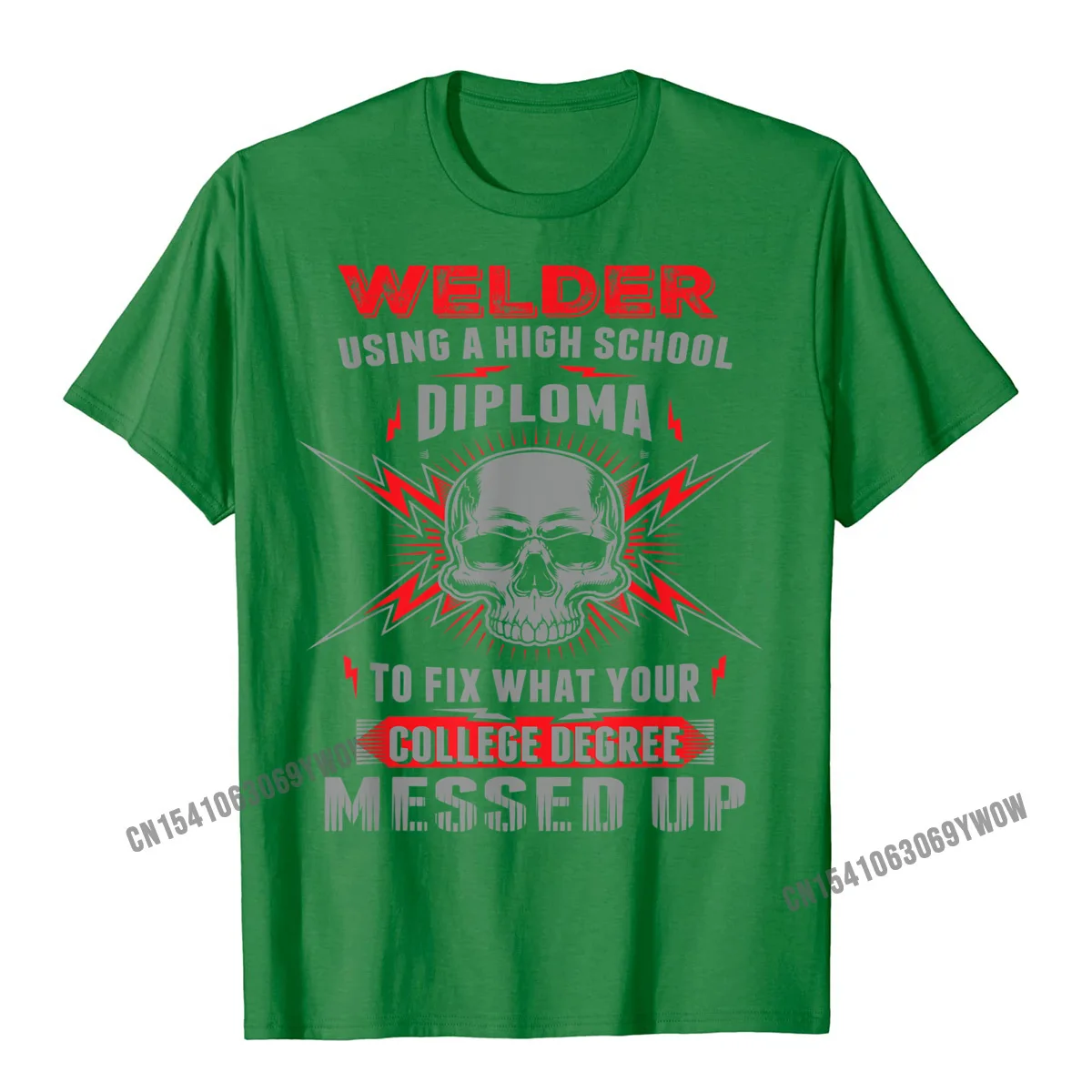 Funny Welding Proud Welder Tshirt Custom Summer Tops Shirts Company Harajuku Cotton Male T Shirt Oversized T Shirt