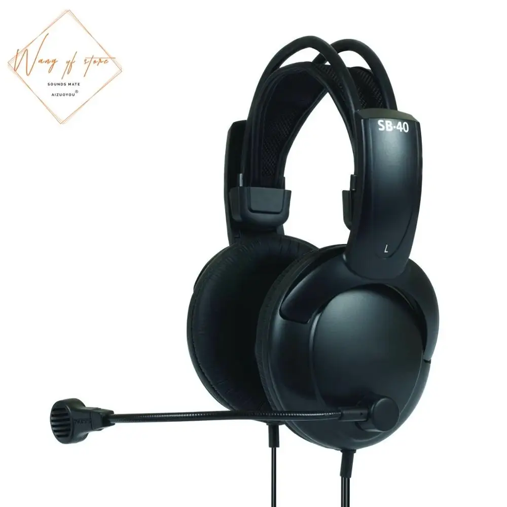 Soft Leather Ear Pads Foam Cushion EarMuff For Koss SB40 Headphone Perfect Quality, Not Cheap Version