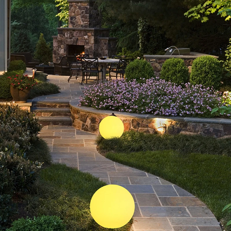 Luci per decorazioni natalizie luci da giardino per esterni luci per esterni festone Led Ball Light decorazioni per capodanno 2021 Decor