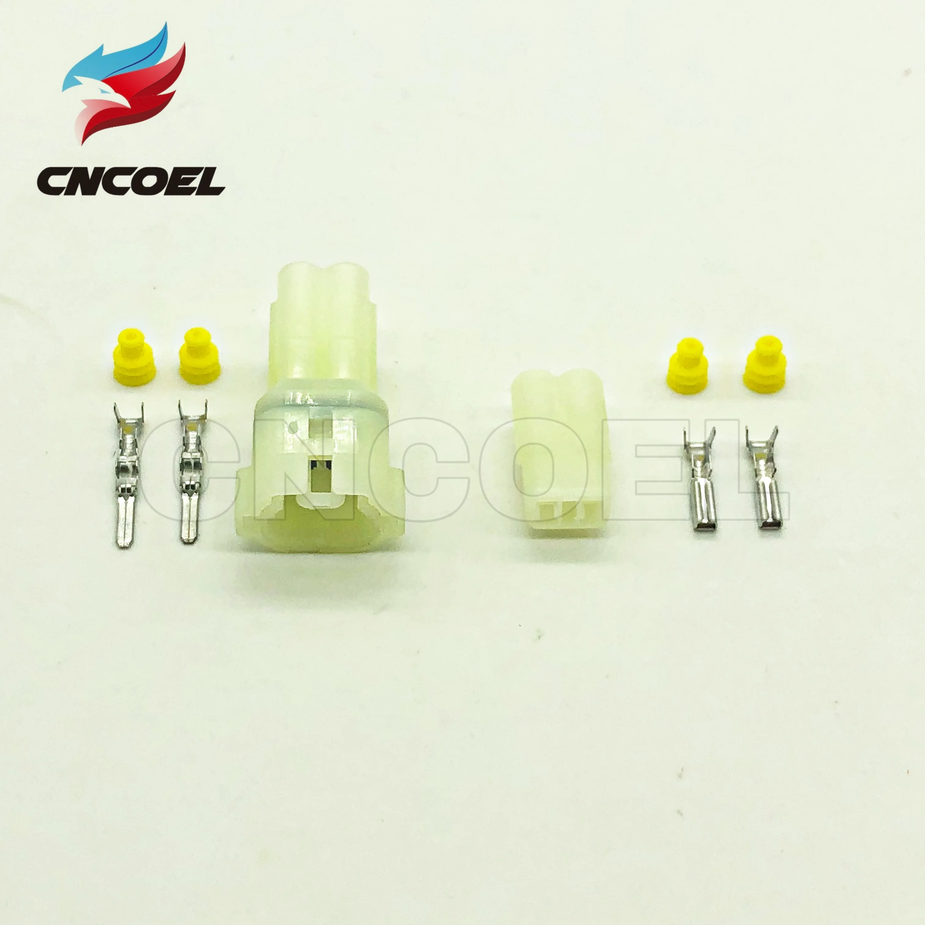 Conector automático impermeable HM .090 Sumitomo, hembra y macho conector de cable, 2 pines, 6187-2801, 6187-2804, 5 Juegos