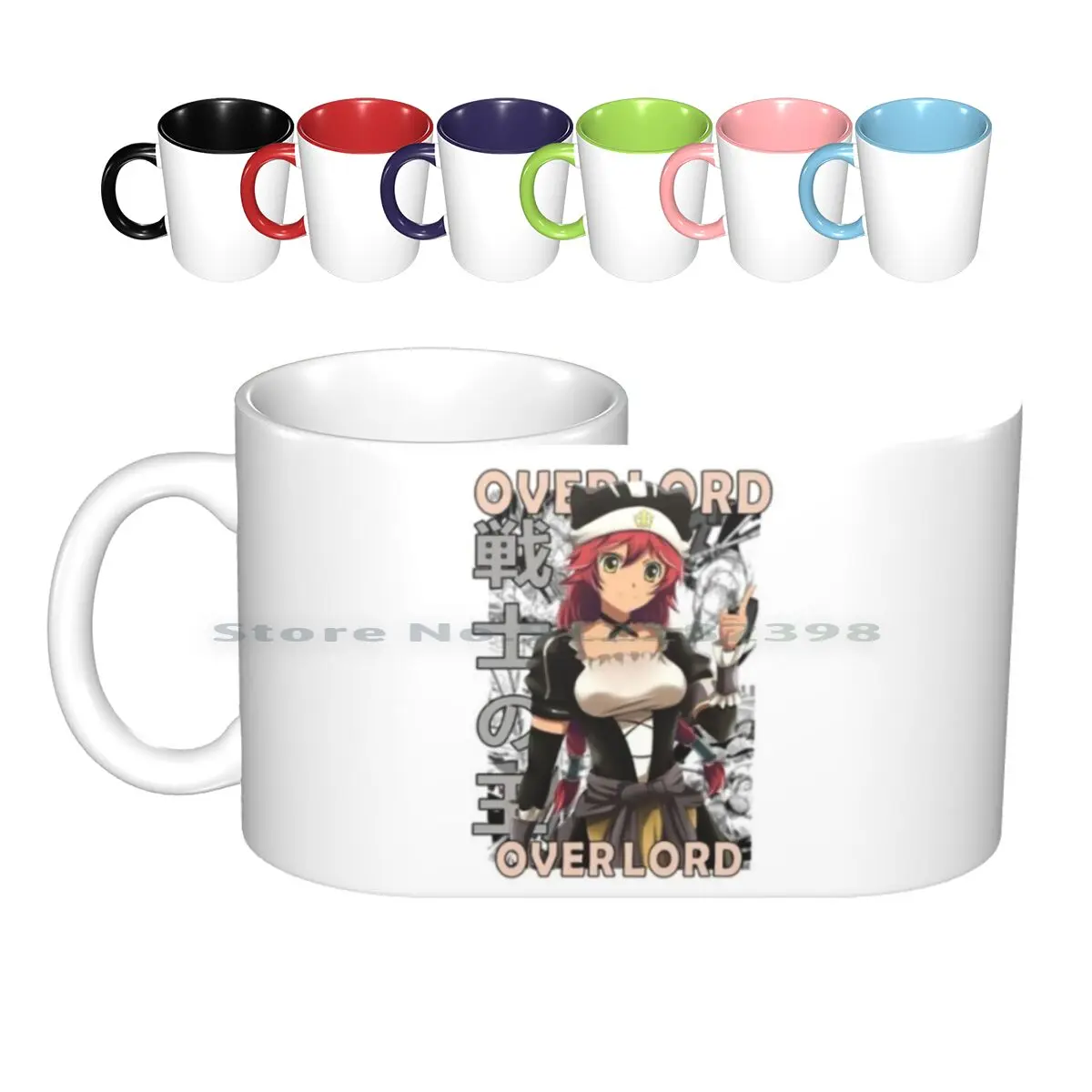 Lupusregina Beta Overlord Ōbārōdo Weeaboo Guild Manga Style Anime Design Ceramic Mugs Coffee Cups Milk Tea Mug Overlord Ōbārōdo