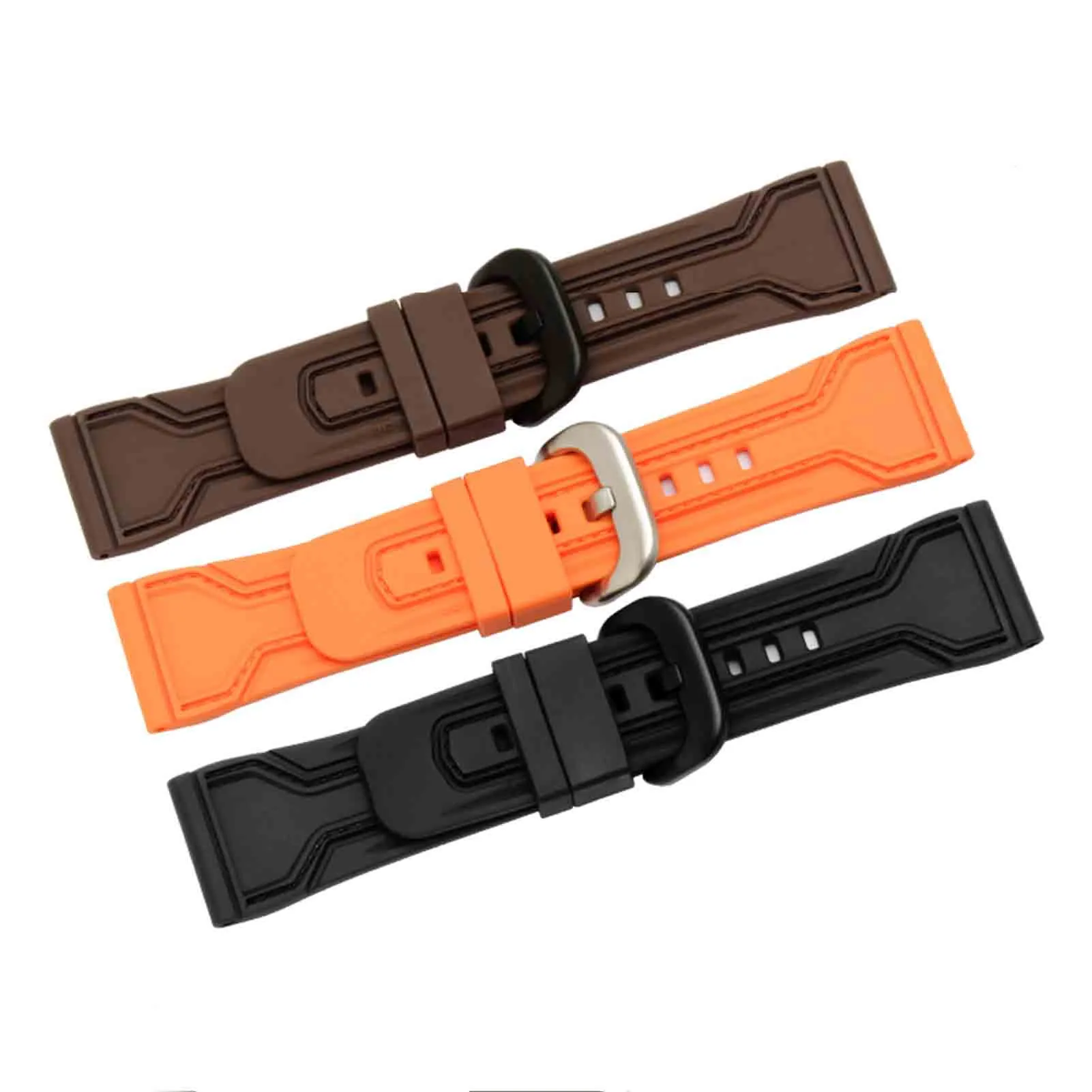 WatchBands for Seven Friday Rubber Watch Strap Waterproof Watch Band Sevenfriday Logo Wristband Bracelet P3C/02/SF-M3/04/P1B/01