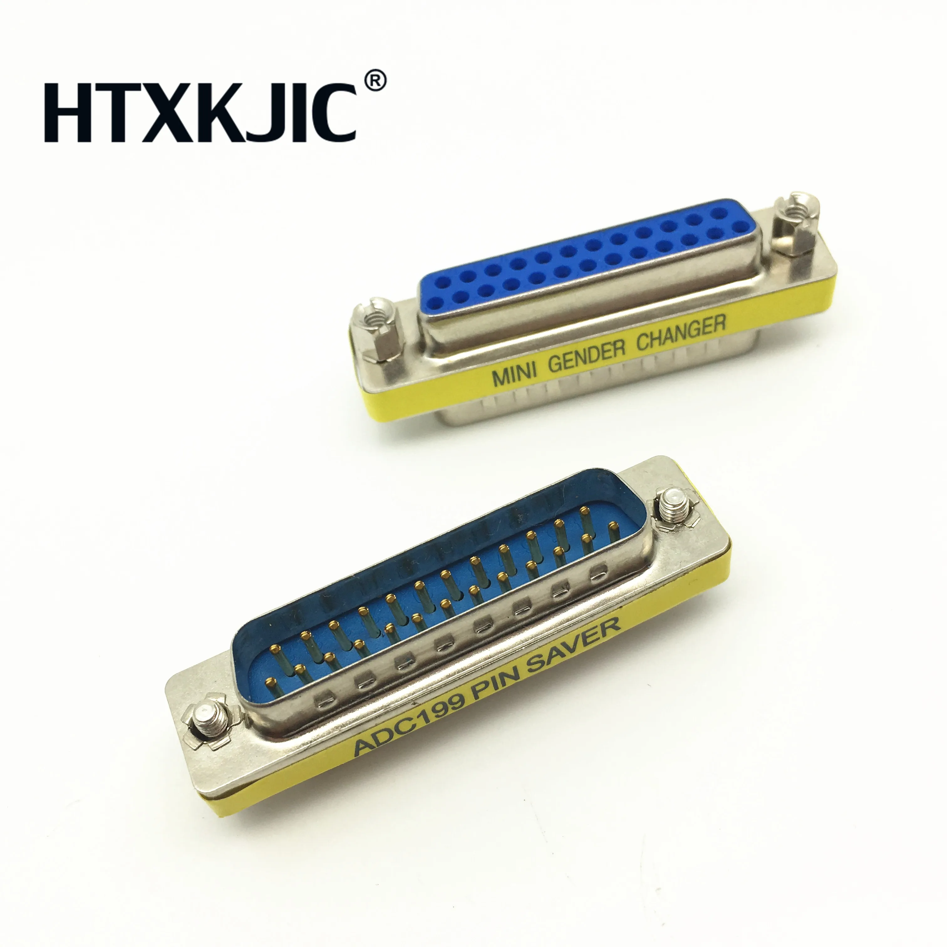 Cabo serial embutido para db25, adaptador de 25 pinos, para homens, conectado, para fêmea, db25 m, f