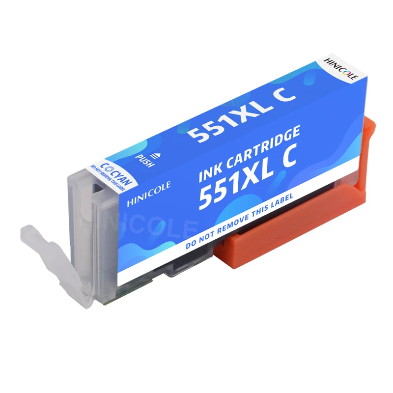 Imagem -03 - Hinicole Pgi550 Cli551 Cartuchos de Tinta Compatíveis para Impressoras Canon Mg6350 Mg7150 Ip8750 Ip7250 Pgi550 Cli 551 Pgi-550 Cli-551