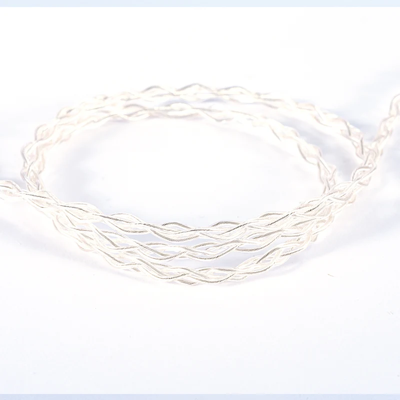 Kabel słuchawkowy IvipQ Xue Qing 4 Core ze srebra próby Sterling Silver, wtyk 2.5mm/3.5mm/4.4MM, przewód do ulepszenia słuchawek, interfejs MMCX/2PIN/QDC/TFZ — zdjęcie produktu 4