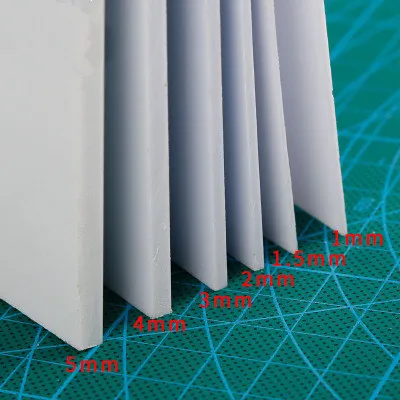 WJDG model ABS Thickness 200mm x 200mm ABS Styrene Sheets White NEW More proportion