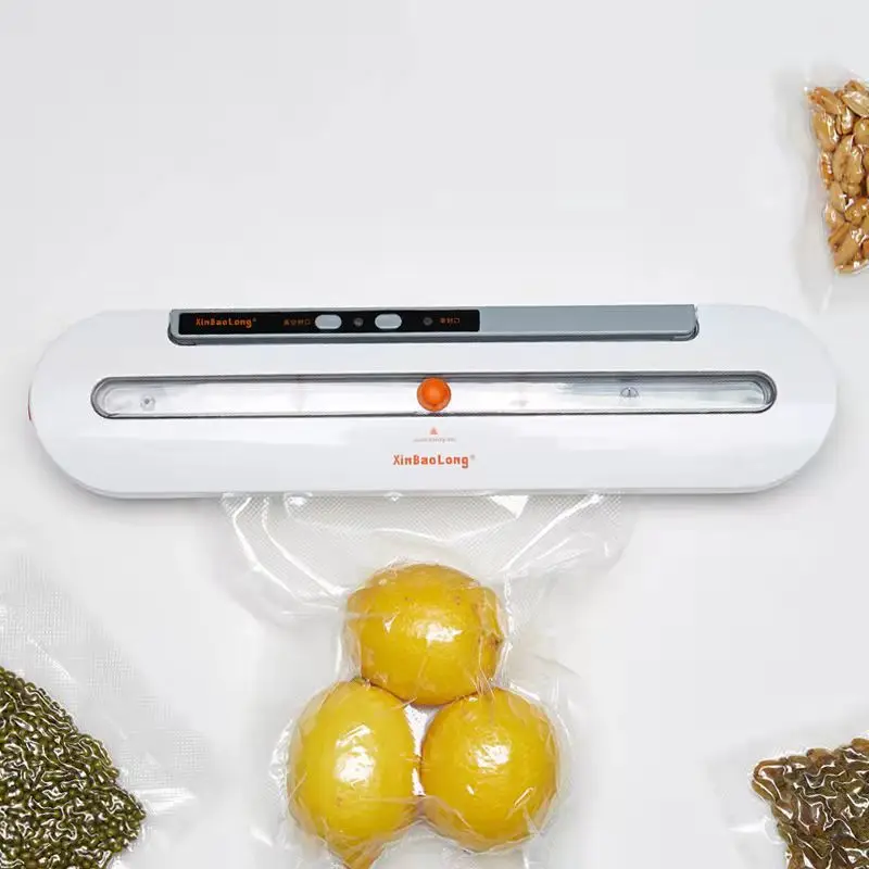 Electric Vacuum Sealer Machine Automatic Food Vacuum With 10pcs Food Saver Bags Household Packaging Machine 220V/110V