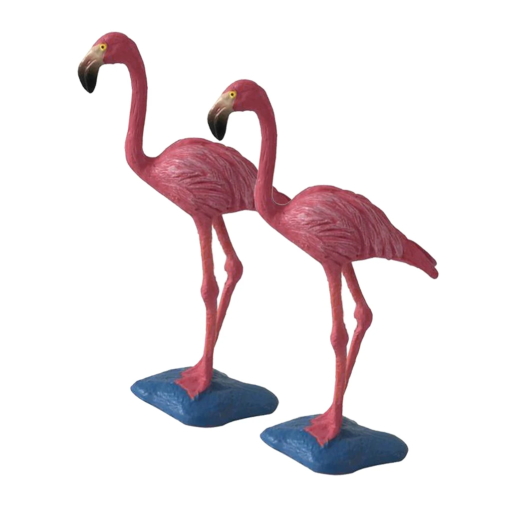 2 sztuk Flamingo stoczni ozdoba, Flamingo trawnik ozdoby, Flamingo Garden dekoracja obejścia