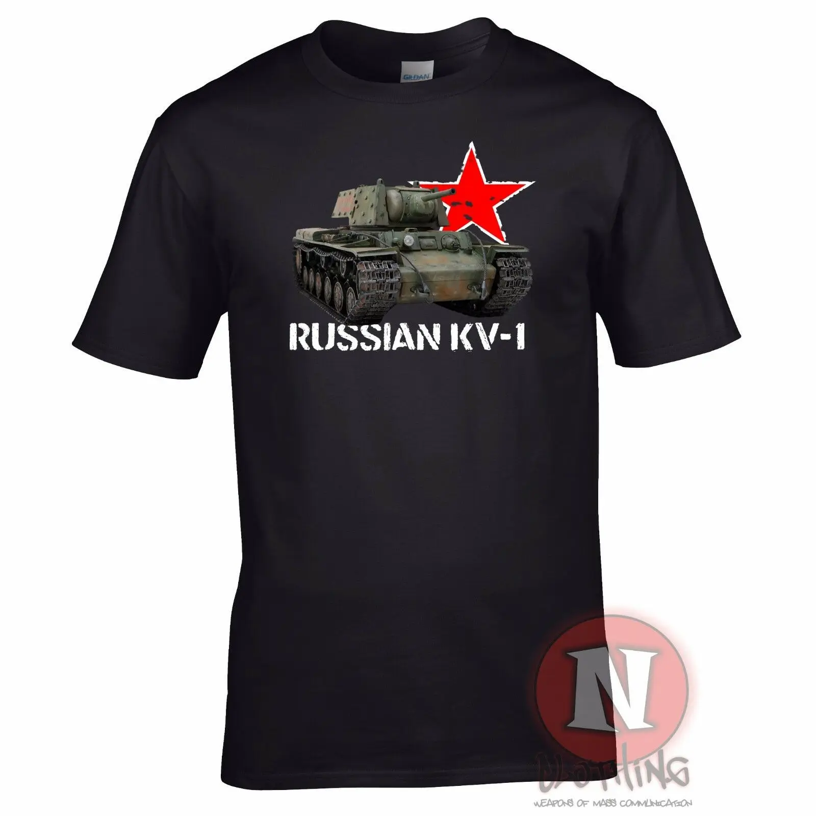 Russian KV 1 tank WW2 military armour Men T-shirt World of war Tanks