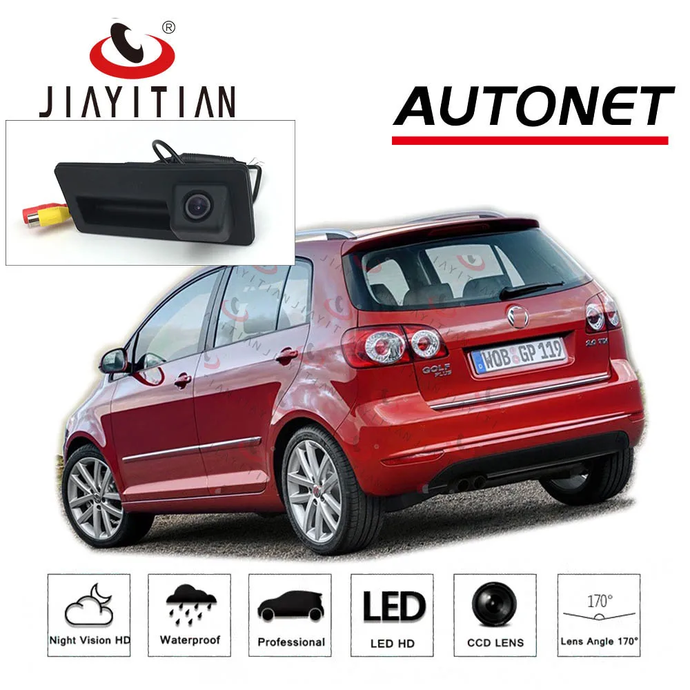 

JIAYITIAN Trunk Handle camera For VW Golf plus 2010 2011 2012 2013 2014 2015 2016 Rear View camera backup HDCCD Night Vision CAM